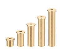 YELARXI Golf Brass Tip Weights, Club Weight Head Accessories Reusable Plug Insert Golf Weighted Spike for Steel Wood Iron Shaft 10Pcs & 2/4/6/8/10g -Fit For(0.355"/0.370" Pointed Shaft)