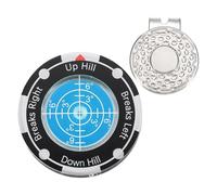 YELARXI Golf Green Reader, Golf Ball Marker with High Precision Green Reading Aid Bubble and Magnetic Cap Clip - Fitting for (Training/Accessories/Gift/Men & Women), Light Blue