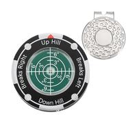 YELARXI Golf Green Reader, Golf Ball Marker with High Precision Green Reading Aid Bubble and Magnetic Cap Clip - Fitting for (Training/Accessories/Gift/Men & Women), Dark Green