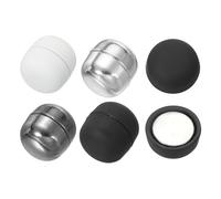 YELARXI Hijab Magnetic Pins, Strong Hijab Pins No-Snag Magnetic Buttons Headscarf Clips - Fitting for (Clothing - Dress - Scarf - Veil - Women) 4 Pack & 1/2 in & Matte and Shiny Packs