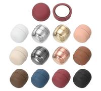YELARXI Hijab Magnetic Pins, Strong Hijab Pins No-Snag Magnetic Buttons Headscarf Clips - Fitting for (Clothing - Dress - Scarf - Veil - Women) 12 Pack & 1/2 in & 12 Colors