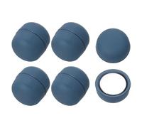 YELARXI Hijab Magnetic Pins, Strong Hijab Pins No-Snag Magnetic Buttons Headscarf Clips - Fitting for (Clothing - Dress - Scarf - Veil - Women) 4 Pack & 1/2 in & Blue