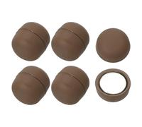 YELARXI Hijab Magnetic Pins, Strong Hijab Pins No-Snag Magnetic Buttons Headscarf Clips - Fitting for (Clothing - Dress - Scarf - Veil - Women) 4 Pack & 1/2 in & Brown