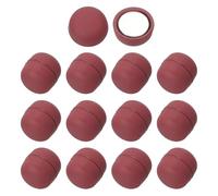 YELARXI Hijab Magnetic Pins, Strong Hijab Pins No-Snag Magnetic Buttons Headscarf Clips - Fitting for (Clothing - Dress - Scarf - Veil - Women) 12 Pack & 1/2 in & Red