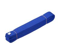 YELARXI Karate Belt, Martial Arts Ranking Belts Solid Cotton Double-Layered Core Long Soft Uniform Training Equipment Fitting for (Taekwondo/Karate/Judo/BJJ/Competition) 9.2 ft & Blue