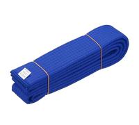 YELARXI Karate Belt, Martial Arts Ranking Belts Solid Cotton Double-Layered Core Long Soft Uniform Training Equipment Fitting for (Taekwondo/Karate/Judo/BJJ/Competition) 5.2 ft & Blue