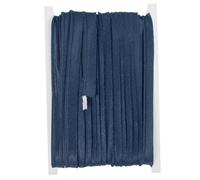 YELARXI Maxi Piping Bias Tape, 20 Yards Piping Trim with Cord Satin Binding Lip Cord Trim Fit for Sewing Garment Webbing Trimming Crafts Decorating - (Dark Blue)