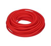 YELARXI Natural Latex Rubber Band, 32.8 ft Slingshots Replacement Bands 0.24"x0.12"(ODxID) Heavy Pull Tube Elastic Rubber Bands for Adults Outdoor Hunting Shooting Games (Red)