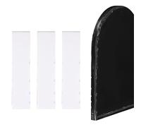 YELARXI Pickleball Edge Guard Tape, Paddle Edge Cover, Pickleball Protection Tapes Pickle Ball Paddle Accessories 30mm Width & 3 Pcs & Clear -Fitting for (Training/Practice/Matches)