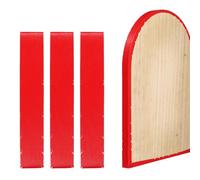 YELARXI Pickleball Edge Guard Tape, Paddle Edge Cover, Pickleball Protection Tapes Pickle Ball Paddle Accessories 20mm Width & 3 Pcs & Red -Fitting for (Training/Practice/Matches)
