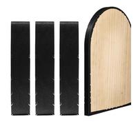 YELARXI Pickleball Edge Guard Tape, Paddle Edge Cover, Pickleball Protection Tapes Pickle Ball Paddle Accessories 26mm Width & 3 Pcs & Black -Fitting for (Training/Practice/Matches)