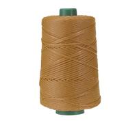 YELARXI Polyester Macrame Cord, 3mm x 219 Yards Polypropylene Macrame Cords Braided Craft Crochet Bag Rope Yarn Fit for DIY Wall Hangers Hats Purses Rug Knitter - (Light Orange)