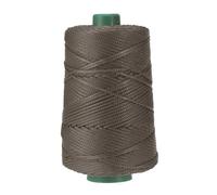 YELARXI Polyester Macrame Cord, 3mm x 219 Yards Polypropylene Macrame Cords Braided Craft Crochet Bag Rope Yarn Fit for DIY Wall Hangers Hats Purses Rug Knitter - (Brown)
