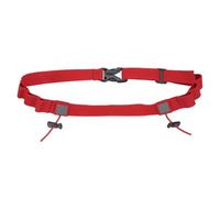 YELARXI Race Number Belt, Elastic Comfortable Running Belts with 6 Energy Gel Loops, Sport Race Bib Holder 1 Pcs & Red-Fitting for (Running/Triathlon/Marathon/Cycling)