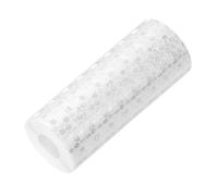 YELARXI Reflective Tape PVC Strong Adhesive Safety Warning Reflector Tape, 10 Feet x 4 Inch Outdoor Waterproof Conspicuity Fit for Trailers Trucks Vehicles Bikes (White)