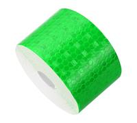 YELARXI Reflective Tape PVC Strong Adhesive Safety Warning Reflector Tape, 32.8 Feet x 2 Inch Outdoor Waterproof Conspicuity Fit for Trailers Trucks Vehicles Bikes (Green)