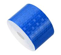 YELARXI Reflective Tape PVC Strong Adhesive Safety Warning Reflector Tape, 32.8 Feet x 2 Inch Outdoor Waterproof Conspicuity Fit for Trailers Trucks Vehicles Bikes (Blue)