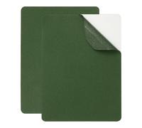 YELARXI Repair Patches 8 x 6IN Twill Fabric 2 Pack Army Green | Self-Adhesive ,Waterproof,Lightweight,Outdoor Camping Gear Fabric for Couch Clothing Down Jacket Tent Bag