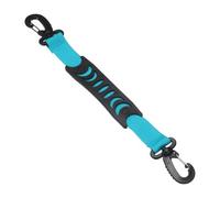 YELARXI Roller Skate Lifter, Skate Leash with Carrying Handle Buckle Fixing Accessory 13 Inch & 1 Pack & Nylon & Sky Blue - Fitting for (Ski Boots/Snowboard Shoes/Skating Shoes)