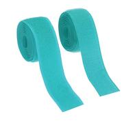 YELARXI Sew on Hook and Loop Tape, 1 Inch Width Non-Adhesive Back Nylon Sewing Fastener Strips Interlocking Fabric Tape 1 Yards Fit for Clothing Crafts Sewing DIY Project - (Light Blue)