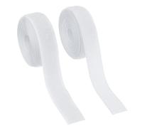 YELARXI Sew on Hook and Loop Tape, 3/4 Inch Width Non-Adhesive Back Nylon Sewing Fastener Strips Interlocking Fabric Tape 2 Yards Fit for Clothing Crafts Sewing DIY Project - (White)