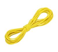YELARXI Shock Cord, Elastic Cord Marine Grade Bungee Rope Stretch String - Fitting for (DIY Projects - Sewing - Tie Downs - Tent Pole - Kayak Strap) 1/8 Inch x 33 ft & Bright Yellow