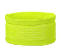 YELARXI Slim Running Belt, Running Fanny Pack Phone Holder for Women Men Waist Bag Moisture Wicking Storage Belts Bag- Fitting for (Storage Phone-Travel- Sports- Hiking) Yellow & L