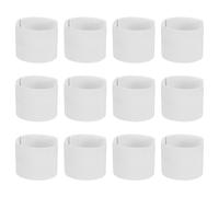 YELARXI Soccer Captain Armband, Elastic Wrist Arm Bands Adjustable Player Team Leader Anti-Slip Badge Sports Accessories-Fit for (Adult/Youth-Football-Basketball) 12Pcs & White