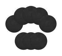 YELARXI Spot Markers for Agility Dot, Non-Slip Poly Spots 9 in & 18 Pcs & Black