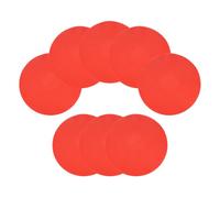 YELARXI Spot Markers for Agility Dot, Non-Slip Poly Spots 9 in & 18 Pcs & Red