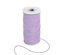 YELARXI Stretchy String for Bracelets, Elastic Crystal Thread Stretch Elastic Beading Cord 2mm & Light Purple-Fitting For(Bracelets/Sewing/Beading/Necklace/Jewelry Making/Crafts DIY)