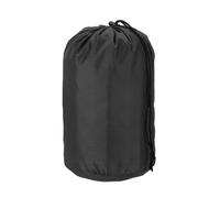 YELARXI Stuff Sack, Nylon Waterproof Storage Sacks Portable Drawstring Dry Stuff Bag Gear Organization with Toggle, 5x10Inch Fit for Backpacking Camping Traveling Hiking(Black)