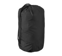 YELARXI Stuff Sack, Sleeping Bag Storage Sack, Waterproof Outdoor Storage Ultralight Portable Drawstring Storage Bag - Fitting for (Camping/Backpacking/Traveling/Hiking) 6 x 13 In & Black