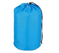 YELARXI Stuff Sack, Waterproof Ditty Bags Storage Sacks Portable Outdoor Ultralight Drawstring Dry Stuff Bag Gear with Toggle 9x17In & 2Pcs & Sky Blue for (Backpacking Camping Traveling)