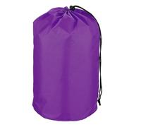 YELARXI Stuff Sack, Waterproof Ditty Bags Storage Sacks Portable Outdoor Ultralight Drawstring Dry Stuff Bag Gear with Toggle 9x17In & 2Pcs & Purple for (Backpacking Camping Traveling)
