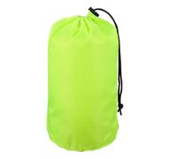 YELARXI Stuff Sack, Waterproof Ditty Bags Storage Sacks Portable Outdoor Ultralight Drawstring Dry Stuff Bag Gear with Toggle 6x12In & Bright Green for (Backpacking Camping Traveling)