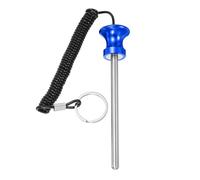 YELARXI Weight Stack Pin, Weight Gym Pin Strength Training Equipment Replacement with Pull Rope, 0.3 x 4.7 Inch Fit for Commercial Home Gym Club Machine Accessories (Blue)