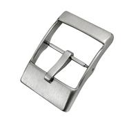 YELEMEABHB 18mm 20mm Solid Stainless Steel Deployment Clasp Fit For Breitling Buckle Avenger Series Waterproof Rubber Leather Strap Pin Buckle Watch clasp(Silver Style 1,20mm)