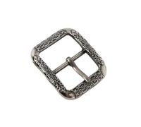 YELEMEABHB 2/5Pcs 20/35mm Vintage Ancient Silver Brass Metal Belt Buckles Clothes Pin Buckle Leather Band Decoration Clasp Sewing Accessory Watch Clasp(AntiqueSilve,20mm-5Pcs)