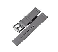 YELEMEABHB 20mm 22mm Watch Band Quick Release Leather Strap fit for Samsung 3 40 44mm for Huawei Gt 2 WatchBand 18 24mm Watch strap(Gray-B,24mm)