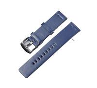YELEMEABHB 20mm 22mm Watch Band Quick Release Leather Strap fit for Samsung 3 40 44mm for Huawei Gt 2 WatchBand 18 24mm Watch strap(Blue-B,20mm)