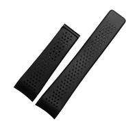 YELEMEABHB 22mm Breathable Swimming Rubber Watchband Fit For TAG Heuer Fit For Samsung LWrist Straps With Stainless Steel Deployment Buckle Watch strap(NO Clasp)