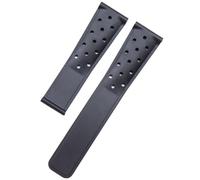 YELEMEABHB 22mm Rubber Band Fit For TAG Heuer F1 Fit For CAZ201 WAZ2113 CAZ1010 Watchband Breathable Silicone Soft Rubber Bracelet And Folding Buckle Watch strap(Black,22mm no clasp)