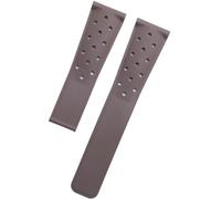 YELEMEABHB 22mm Rubber Band Fit For TAG Heuer F1 Fit For CAZ201 WAZ2113 CAZ1010 Watchband Breathable Silicone Soft Rubber Bracelet And Folding Buckle Watch strap(Bruin,22mm Black)