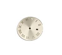 YELEMEABHB 24.5MM Women's Watch Dial Accessories for NH05 NH06 Movement Faces for Our 31mm Case dial(Silver - Light Grey)