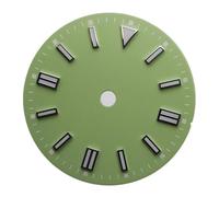 YELEMEABHB 28.5mm Luminous Sterile Watch Dial Fit For Nh35 For ETA 2836/2824 For Miyota 8215 DG2813 Movement dial(Groen)