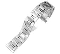 YELEMEABHB 316L Stainless Steel Bracelet Fit For TANK Solo Wristband 16mm 17.5mm 22mm 20mm 23mm Silver Brand Straps BAND Watch strap(A,23mm)