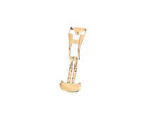YELEMEABHB 316L Stainless Steel Deployment Watch Clasp Fit For Omega 16mm 18mm 20mm Silver Rose Golden Black Folding Buckle Watch clasp(Rose Gold Style 2,20mm)