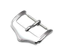 YELEMEABHB 3pcs Wholesale 19 Styles Stainless Steel Watch Buckle 12 14 16 18 20 22 23 24 26 28mm Silver Meatl Watchband Clasp Strap Accessories Watch Clasp(Type 14,26mm)