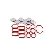 YELEMEABHB 6x33MM Bungs Diesel Engine Swirl Blanks Flaps Pads Repair Delete Kit With Intake Manifold Gaskets M57 535D 335D X5 X6 Compatible With BMW Automotive intake manifold
